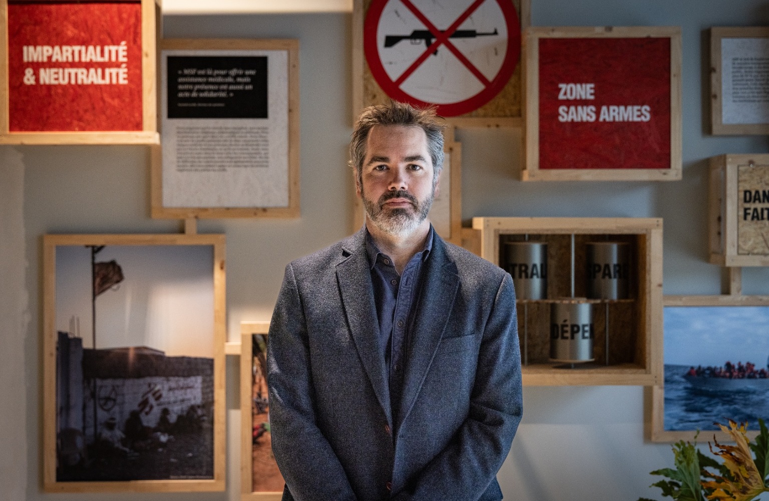 Portrait of Christopher Lockyear - MSF Secretary General