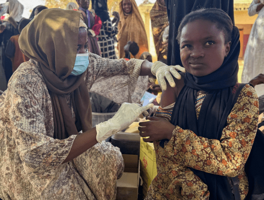 Measles Vaccination campaign in El Geneina