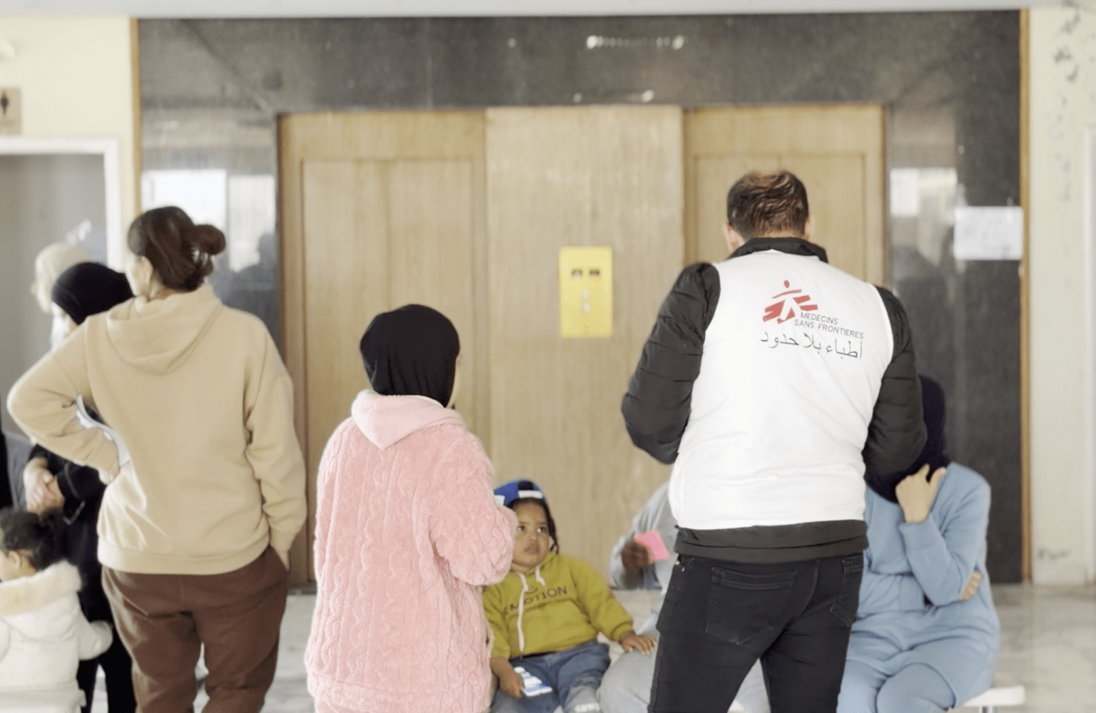 MSF Mobile Medical Unit in Saida Lebanon