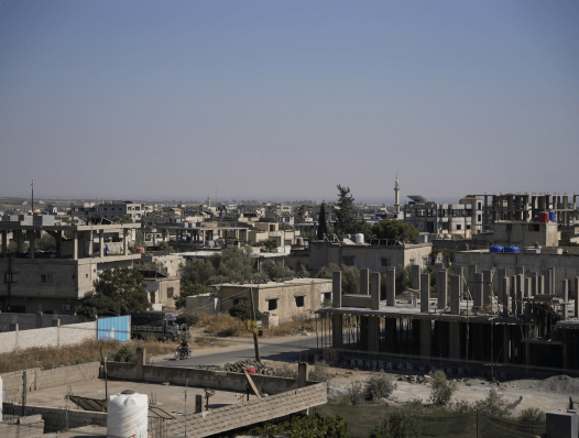 A view of surroundings from the MSF supported Nawa city in Daraa governorate, southern Syria.